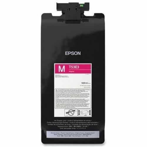 Epson UltraChrome PRO6 T53E Original High Yield Inkjet Ink Cartridge - Magenta Pack - 1.6 L