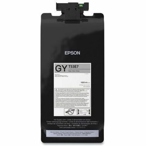 Epson UltraChrome PRO6 T53E Original High Yield Inkjet Ink Cartridge - Gray Pack - 1.6 L