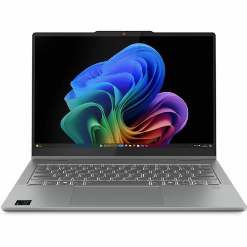 Lenovo IdeaPad 5 14Q8X9 83GH0000US 14&quot; Touchscreen Convertible Copilot+ PC 2 in 1 Notebook - WUXGA - Qualcomm Snapdragon X Plus X1P-42-100 - 16 GB - 1 TB SSD - English Keyboard - Luna Gray - Qualcomm Chip - 1920 x 1200 - Windows 11 Home - Qualcomm Adreno GPU - Front Camera/Webcam - IEEE 802.11be Wireless LAN Standard