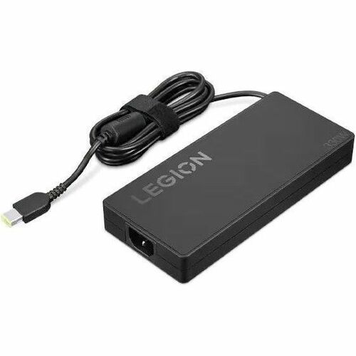 Lenovo Legion Slim 330W GaN AC Adapter (Slim tip) - 330 W - 5.91 ft Cable - 120 V AC, 230 V AC Input - 20 V DC/16.50 A Output - Black