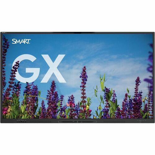 SMART Board GX186-V3 Collaboration Display - 86&quot; LCD - 8 GB DDR4 SDRAM - Infrared (IrDA) - Touchscreen - 16:9 Aspect Ratio - 3840 x 2160 - LED - 400 Nit - 2160p - USB - HDMI - VGA - Bluetooth - Android 11