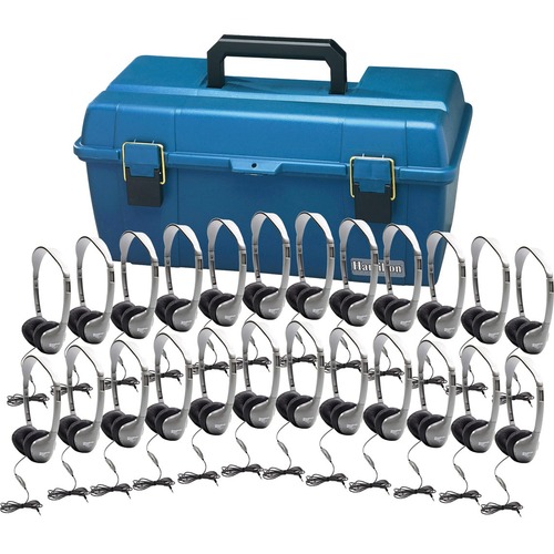Lab Pack, 24 MS2LV Personal Headphones in a Carry Case