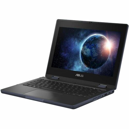 Asus BR1104F BR1104FTA-YS14T 11.6&quot; Touchscreen Rugged Convertible 2 in 1 Notebook - HD - Intel N-Series N150 - 4 GB - 128 GB SSD - Mineral Gray - Intel Chip - 1366 x 768 - Intel UHD Graphics - Tru2Life - IEEE 802.11ax Wireless LAN Standard