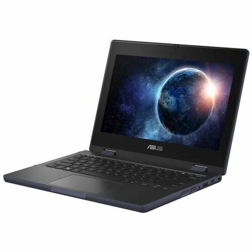 Asus BR1104F BR1104FTA-YS24T 11.6&quot; Touchscreen Rugged Convertible 2 in 1 Notebook - HD - Intel N-Series N250 - 8 GB - 128 GB SSD - Mineral Gray - Intel Chip - 1366 x 768 - Intel UHD Graphics - Tru2Life - IEEE 802.11ax Wireless LAN Standard