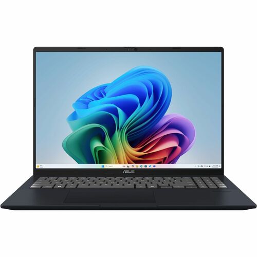 Asus Vivobook 16 M1607 M1607KA-DS54 16&quot; Copilot+ PC Notebook - WUXGA - AMD Ryzen AI 5 340 - 16 GB - 512 GB SSD - Quiet Blue - AMD Chip - 1920 x 1200 - Windows 11 Home - AMD Radeon Graphics - NanoEdge - Front Camera/Webcam - 8 Hours Battery Run Time - IEEE 802.11ax Wireless LAN Standard
