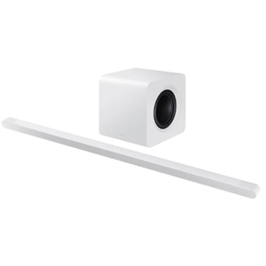 Samsung 3.1.2 Bluetooth Sound Bar Speaker - 330 W RMS - White - Dolby Atmos - HDMI