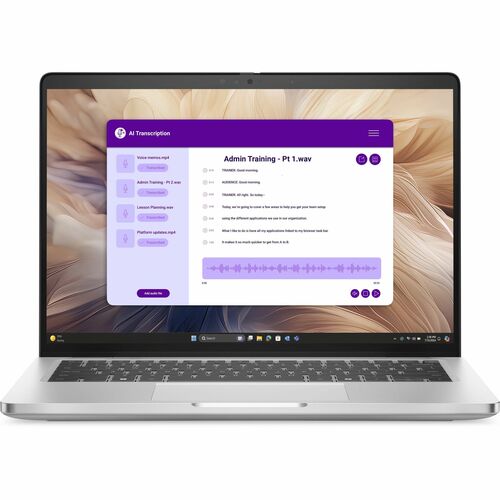 Dell Pro 14 Plus PB14250 14" Clamshell Copilot+ PC Notebook - Full HD Plus - Intel Core Ultra 5 235U - vPro Technology - 16 GB - 256 GB SSD - English (US) Keyboard