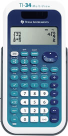 TI 34 MultiView Scientific Calculator